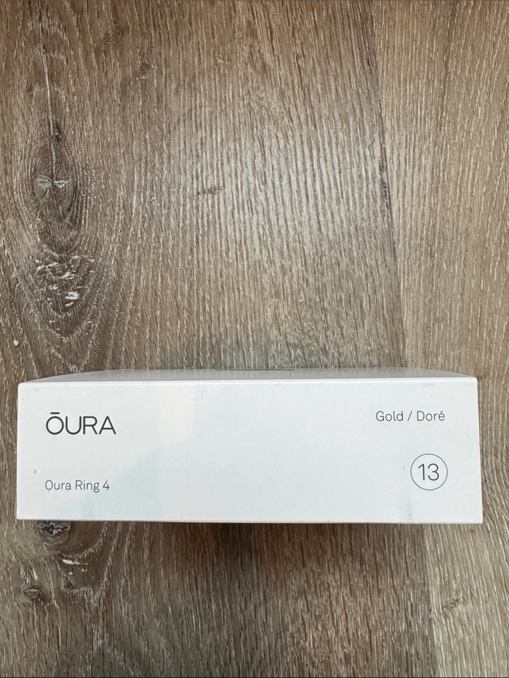 Oura Smart Ring gen 4 - new in box unopened Gold Size 13